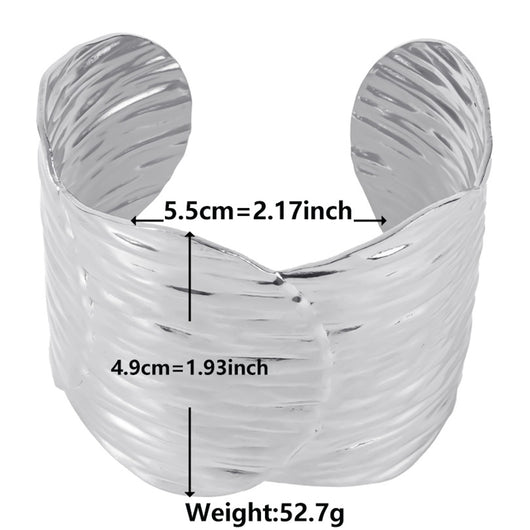 Pulsera Ajustable de Acero Inoxidable Estilo Europeo y Americano - Image 5
