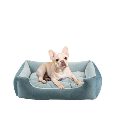 Cama Calmante Cuadrada para Perros y Gatos Medianos - Sofá Plush Acogedor - Image 5