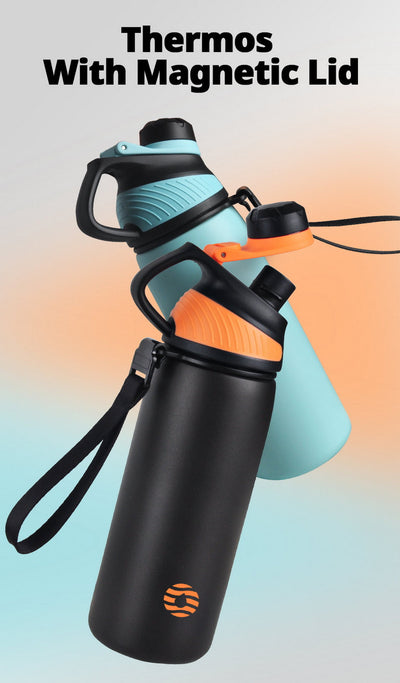Vaso Deportivo Aislante Portátil de Acero Inoxidable 304 para Niños - Image 21