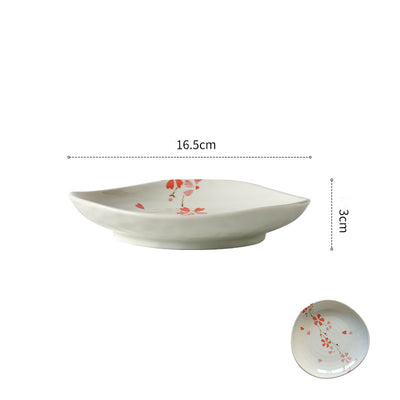 Plato de Cerámica Decorativo con Diseño Floral para el Hogar - Image 17