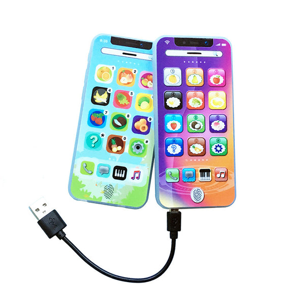 Teléfono Móvil Musical Interactivo con Carga y Pantalla Táctil para Niños