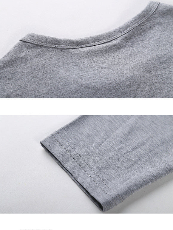 Camisa Base de Color Sólido para Hombre Joven