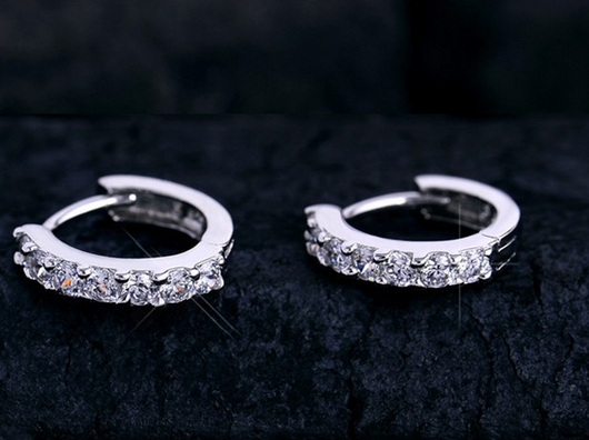 Aretes de Plata Esterlina Pura - Image 2