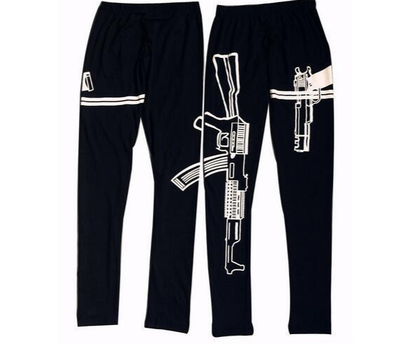 Leggins Capri Estampados de Algodón con Cintura Media para Yoga - Image 5