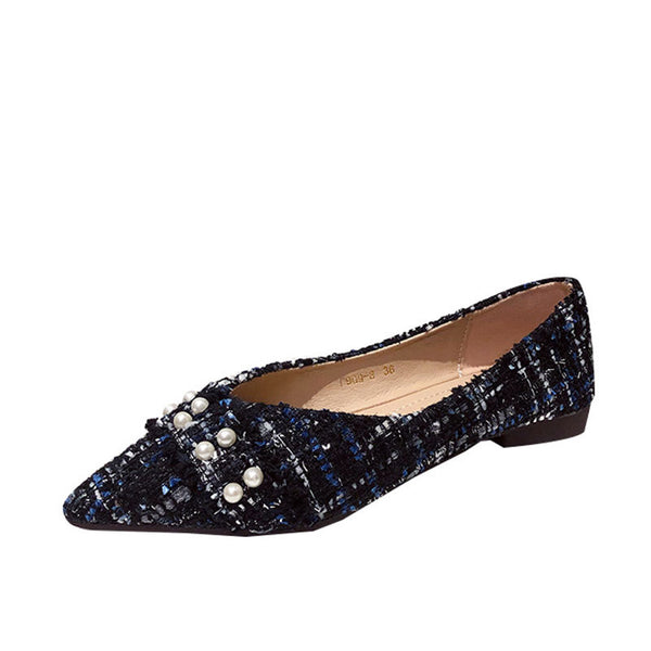 Zapatos Planos Cómodos con Boca Baja y Aroma Delicado