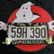 Marco para Placa de Auto Personalizado Myers-Briggs Halloween