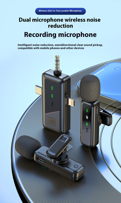 Micrófono Inalámbrico Clip H65 3 en 1 para Móvil y Computadora - Image 10