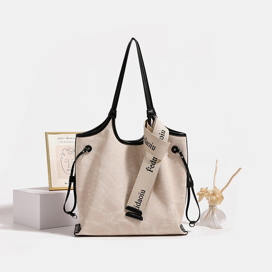 Bolso de Cuero Genuino Tipo Bandolera Grande - Casual y Versátil - Image 2