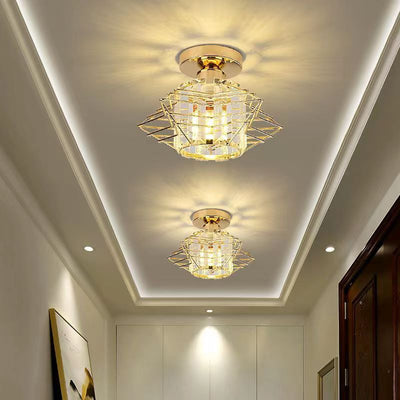 Lámpara de Techo LED Cristal Estilo Europeo Moderno - Image 3
