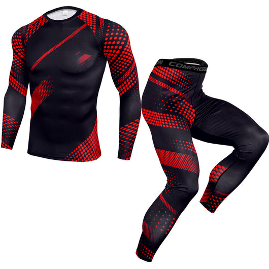 Pantalones Deportivos Hombre Secado Rápido - Traje Fitness Outdoor - Image 13