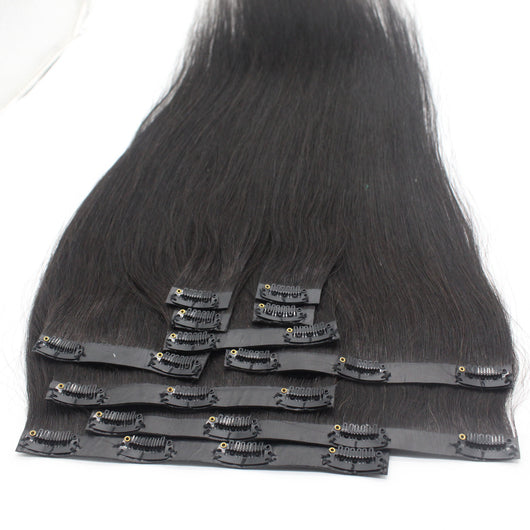 Extensiones de Cabello Humano con Clips de Fijación - Image 10