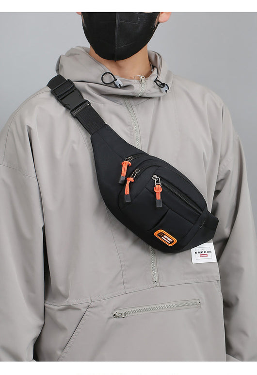Bolsa Pecho Impermeable Gran Capacidad con Diseño Inclinado - Image 7