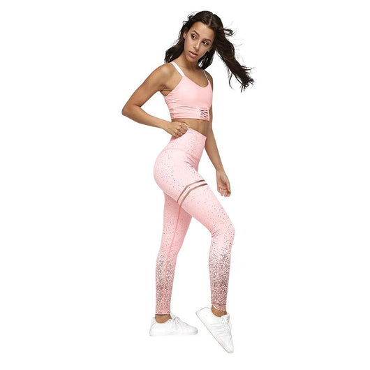 Leggings Deportivos de Cintura Alta con Estampado Hot Stamping - Image 5