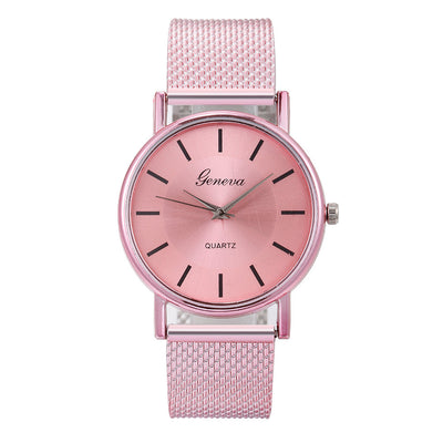 Reloj de Pulsera con Correa de Malla Metálica - Image 12