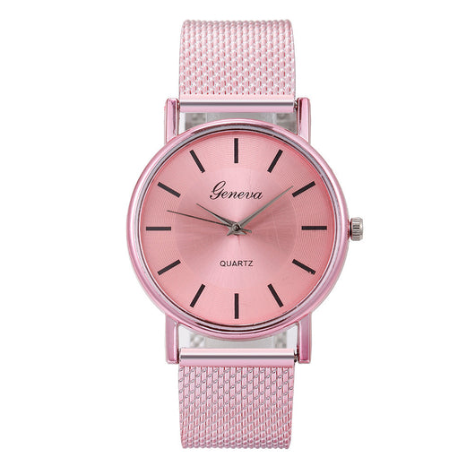 Reloj de Pulsera con Correa de Malla Metálica - Image 12