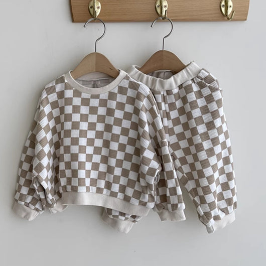 Conjunto Casual de Suéter Estampado y Pantalones Cómodos - Image 9