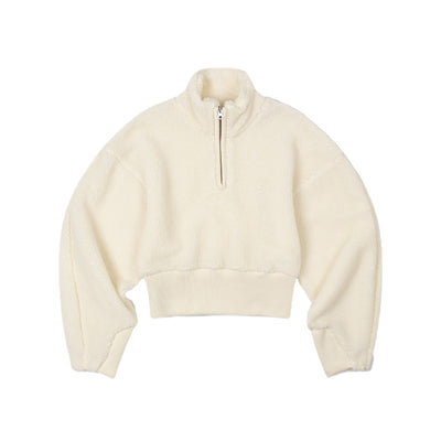 Sudadera Casual con Cuello Alto y Cierre Parcial - Image 6