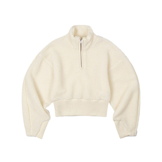 Sudadera Casual con Cuello Alto y Cierre Parcial - Image 6