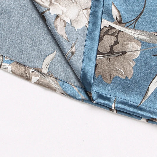 Pijamas de Seda para Parejas - Manga Larga Fresca y Cómoda - Image 43