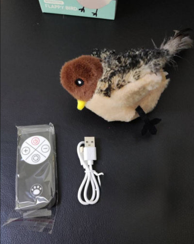 Juguete Interactivo de Molares Eléctricos para Gatos con Simulación de Pájaro y Ratón - Image 12
