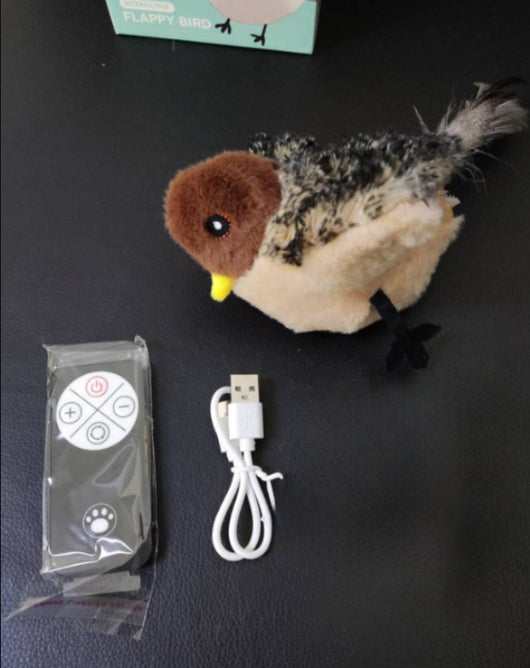 Juguete Interactivo de Molares Eléctricos para Gatos con Simulación de Pájaro y Ratón - Image 12