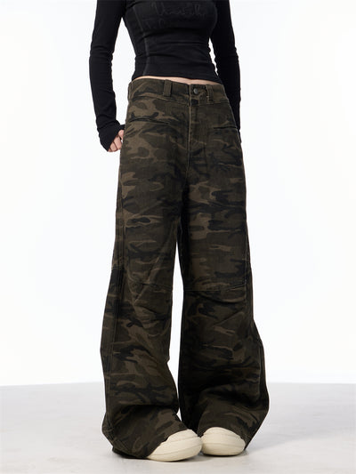Pantalones Vaqueros Camuflaje Cintura Alta para Mujer - Comodidad y Estilo - Image 18