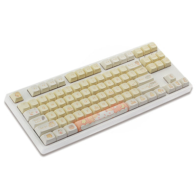 Keycaps Mecánicos Custard Cute - Compatible 68, 75, 98, 100 Teclas - Image 13
