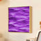 Aparador de Madera Maciza Azul con Pintura Decorativa 3D Marina