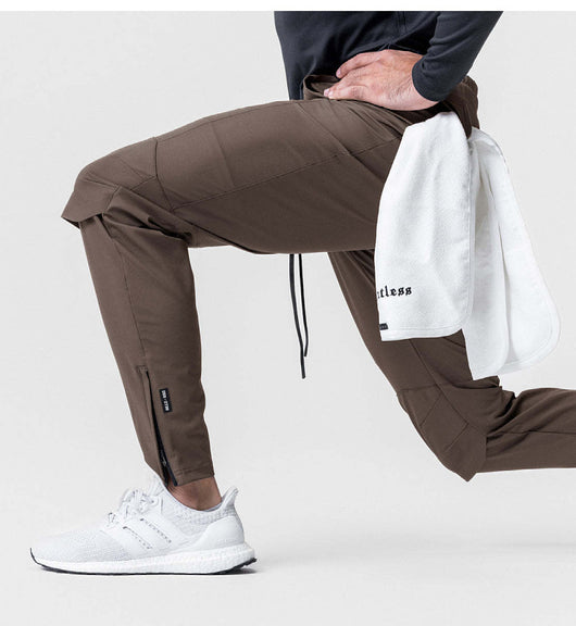 Pantalones Deportivos Hombre Secado Rápido Ajuste Tobillo Fit Casual - Image 19