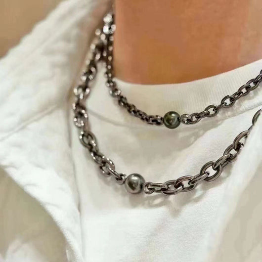 Pulsera de Perlas de Plata Ajustable - Image 5