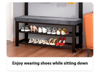 Perchero Zapatero Multifuncional Moderno para Entrada y Dormitorio - Image 29
