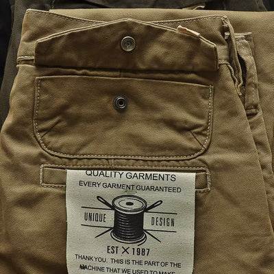 Pantalones de Trabajo Hombre Resistentes a Manchas - Corte Recto Holgado - Image 5