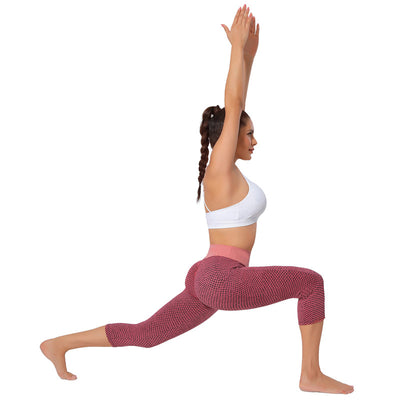 Pantalones de Yoga Cortos y Ajustados Efecto Durazno - Image 23