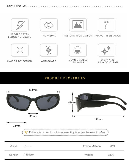 Gafas de Sol Deportivas Estilo Steampunk - Image 13