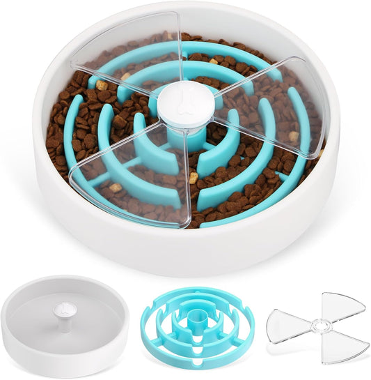 Comedero Interactivo Laberinto para Perros - Comedero Puzzle Antideslizante