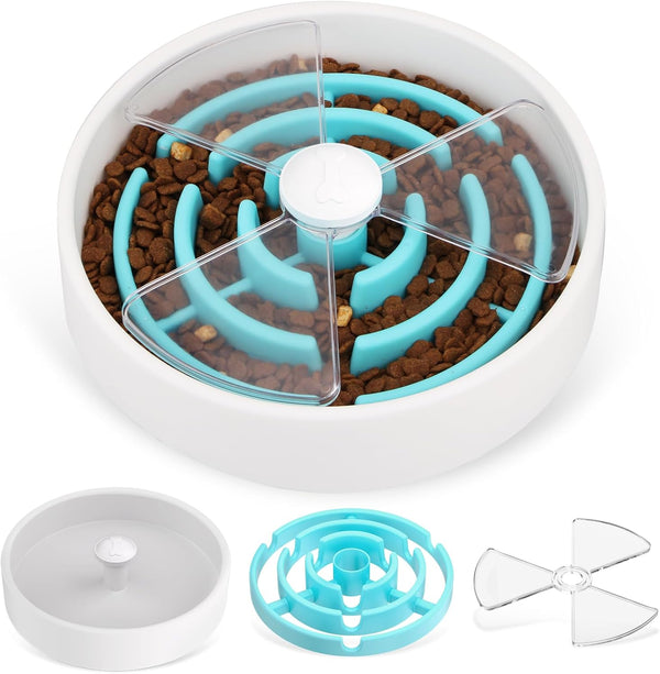 Comedero Interactivo Laberinto para Perros - Comedero Puzzle Antideslizante