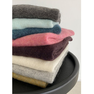 Suéter de Mohair Suelto para Mujer - Tejido Fino en Lana - Image 8