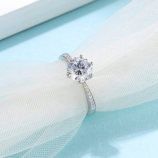 Anillo de Plata Clásico Elegante Minimalista