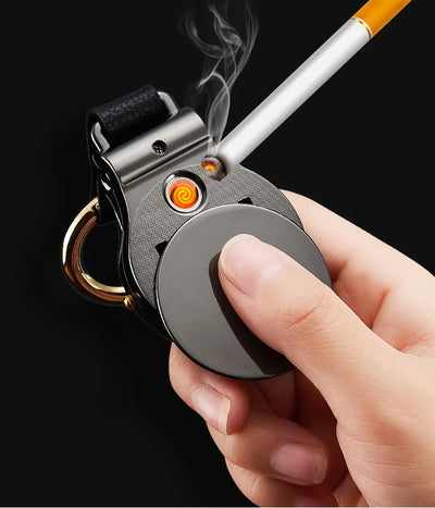 Encendedor Metálico Recargable USB Resistente al Viento - Image 13
