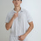 Polo Miyake Hombre Manga Corta - Diseño Plisado Tendencia Moda