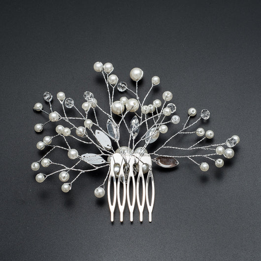 Peineta de Novia con Perlas – Accesorios de Boda Premium - Image 12