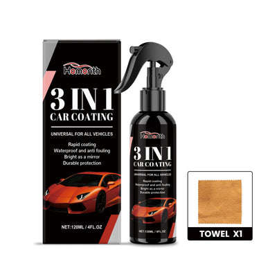 Spray Protector 3 en 1 para Auto - Limpieza, Brillo y Cera - Image 5
