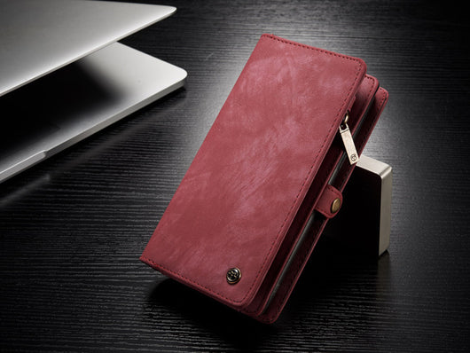Funda para Teléfono de Cuero Dividido Vintage - Image 8