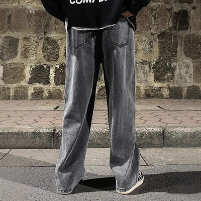Jeans Rectos Holgados Diseño Americano para Hombre - Image 2