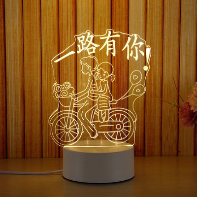Lámpara LED Creativa para Mesita de Noche con Control Táctil - Image 23