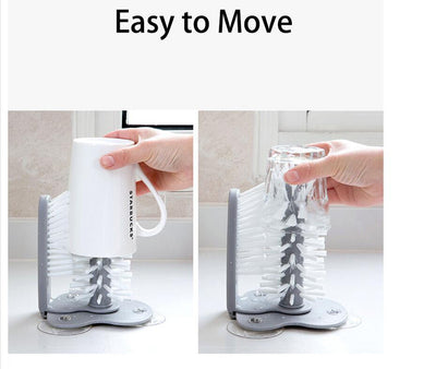 Cepillo Giratorio de Succión para Tazas y Vasos de Cocina - Image 8