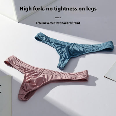 Bóxer Transparente de Seda Helada Talla Grande para Hombre - Image 3