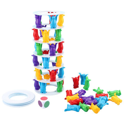 Juego de Torre Pingüino - Desafío de Equilibrio y Colapso - Image 5