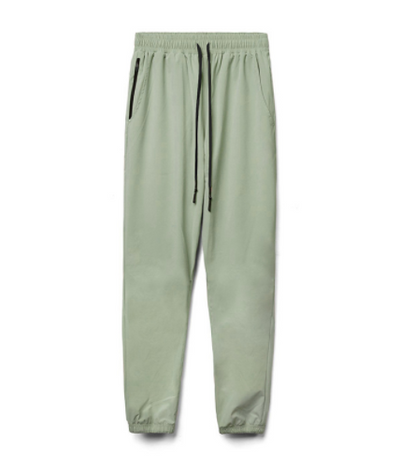 Pantalones Casuales Tendencia Coreana Tela Seda de Hielo Corte Relajado - Image 8