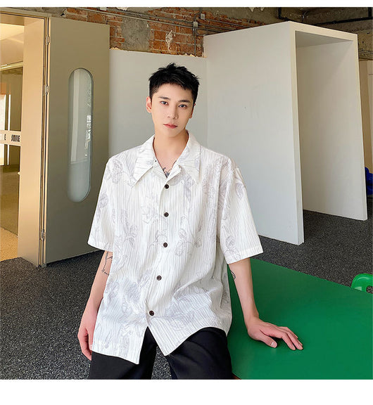 Camisa Cubana de Verano Casual para Hombre - Image 18